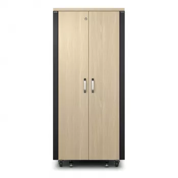 APC NetShelter Soundproof, 32U, palvelinkehikko, 230V, vaahtera