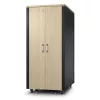 APC NetShelter Soundproof, 32U, palvelinkehikko, 230V, vaahtera