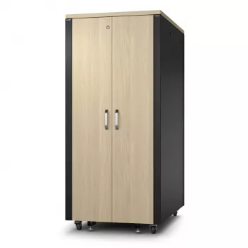 APC NetShelter Soundproof, 32U, palvelinkehikko, 230V, vaahtera