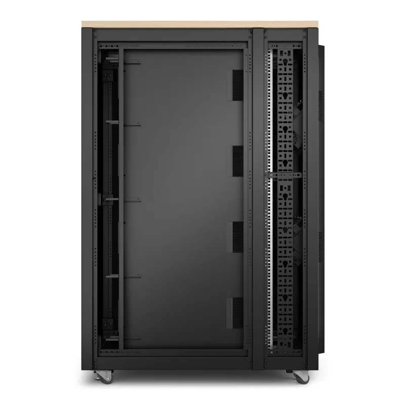 APC NetShelter Soundproof, 32U, palvelinkehikko, 230V, vaahtera