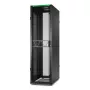 APC NetShelter SX Server Rack Gen 2, 45U, 2124H x 600W x 1070D mm, sivuseinillä, musta