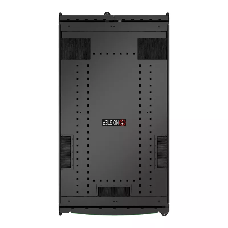 APC NetShelter SX Server Rack Gen 2, 45U, 2124H x 600W x 1070D mm, sivuseinillä, musta