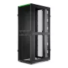 APC NetShelter SX Server Rack Gen 2, 45U, 2124H x 750W x 1070D mm, sivuseinillä, musta