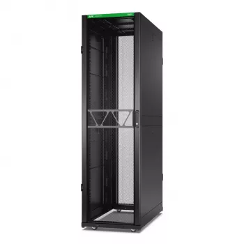 APC NetShelter SX Server Rack Gen 2, 45U, 2124H x 600W x 1200D mm, sivuseinillä, musta
