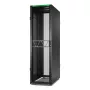 APC NetShelter SX Server Rack Gen 2, 45U, 2124H x 600W x 1200D mm, sivuseinillä, musta