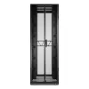 APC NetShelter SX Server Rack Gen 2, 45HE, 2124H x 750B x 1200T mm, sivuseinillä, musta
