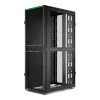 APC NetShelter SX Server Rack Gen 2, 45HE, 2124H x 750B x 1200T mm, sivuseinillä, musta