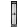 APC NetShelter SX Server Rack Gen 2, 48HE, 2258H x 600B x 1200T mm, sivuseinillä, musta