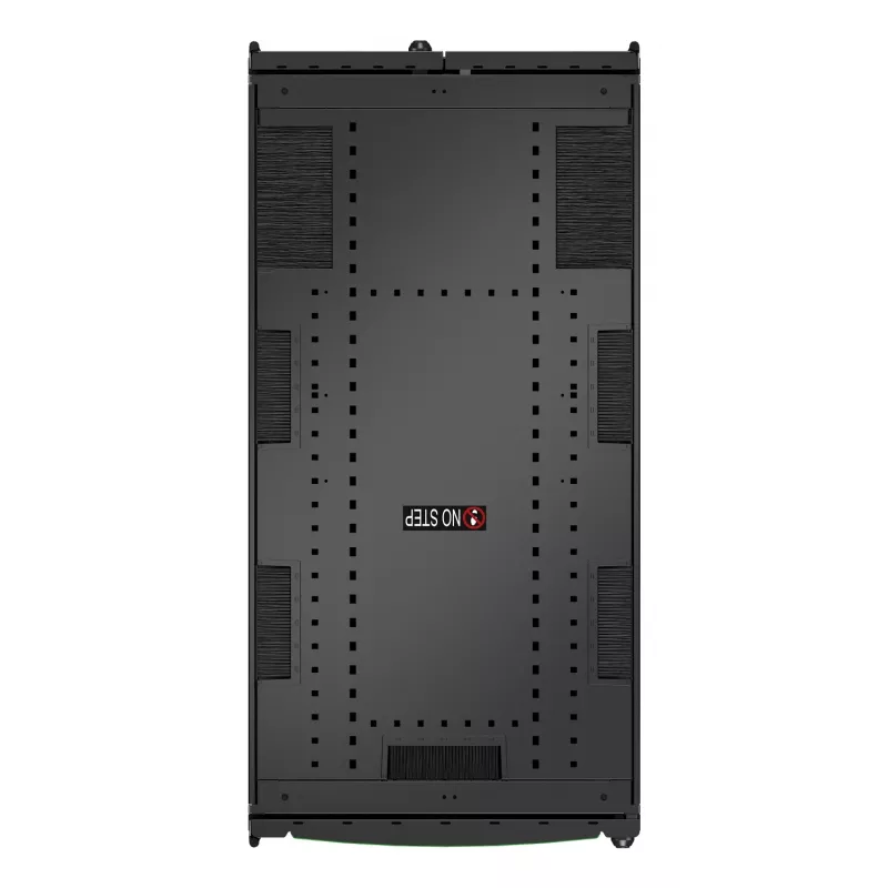 APC NetShelter SX Server Rack Gen 2, 48HE, 2258H x 600B x 1200T mm, sivuseinillä, musta