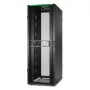 APC NetShelter SX Server Rack Gen 2, 48U, 2258H x 800W x 1200D mm, sivuseinillä, musta
