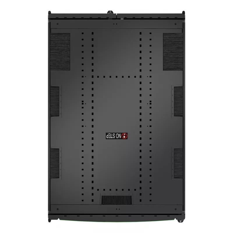 APC NetShelter SX Server Rack Gen 2, 48U, 2258H x 800W x 1200D mm, sivuseinillä, musta
