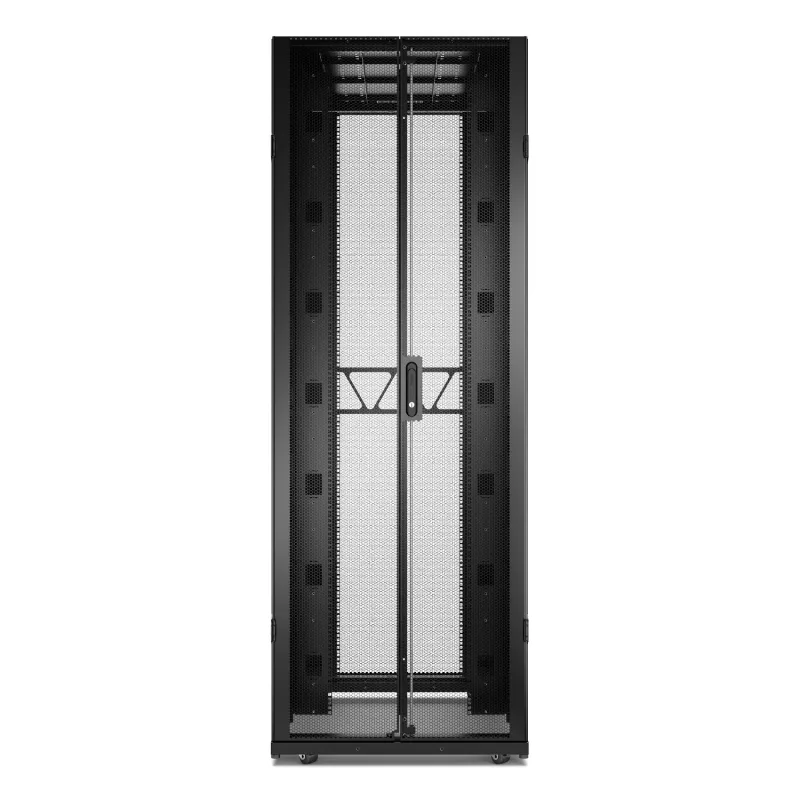 APC NetShelter SX Server Rack Gen 2, 48U, 2258H x 800W x 1200D mm, sivuseinillä, musta