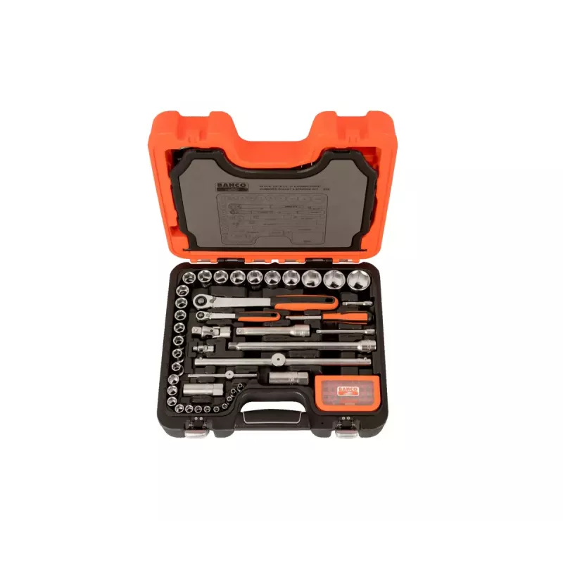 Bahco S95 padasarja, 1/2" ja 1/4", 95 kpl