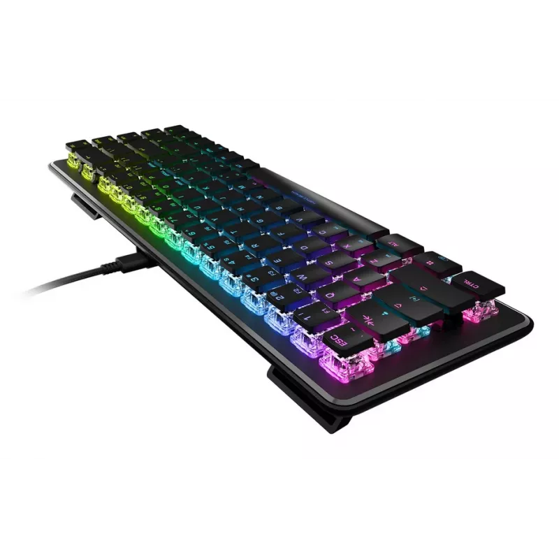 Turtle Beach Vulcan II Mini -näppäimistö Gaming USB QWERTY saksa musta