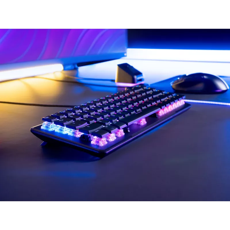 Turtle Beach Vulcan II Mini -näppäimistö Gaming USB QWERTY saksa musta