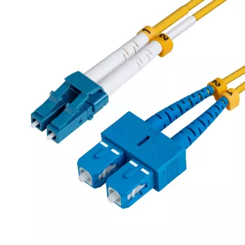 Microconnect FIB421020 InfiniBand/kuitu-kaapeli 20 m LC SC keltainen