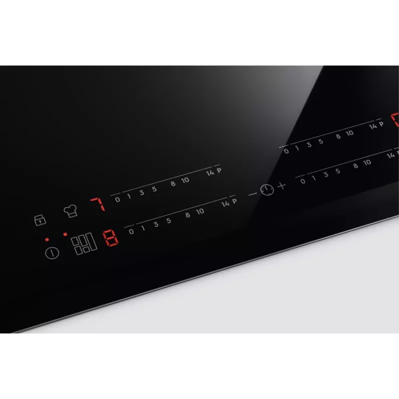 Electrolux EIV835 musta kalusteisiin 80 cm induktioliesi vyöhykkeillä 5 vyöhykettä