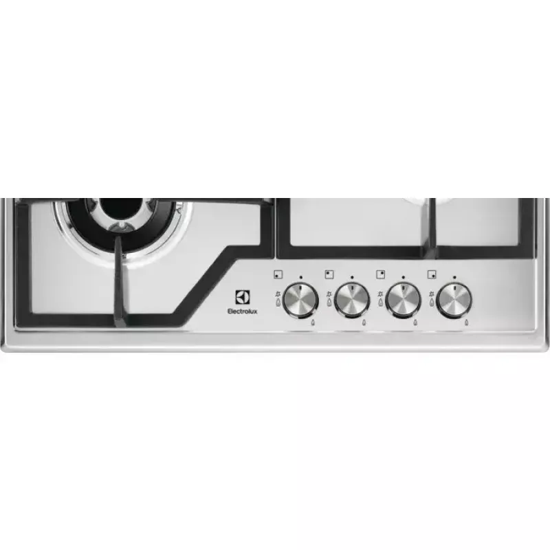 Kaasuliesi CGS6436BX WOK, 4 keittovyöhykettä, mekaaninen ohjaus