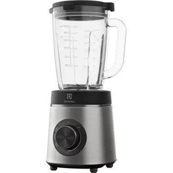 Pöytämikseri Electrolux E6TB1-6ST — 1,75 L kulho, 1400 W, kiertosäädin, musta/ruostumaton teräs/läpinäkyvä
