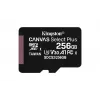 Kingston Technology Canvas Select 256GB microSDXC Plus 100R A1 C10 -kortti + sovitin