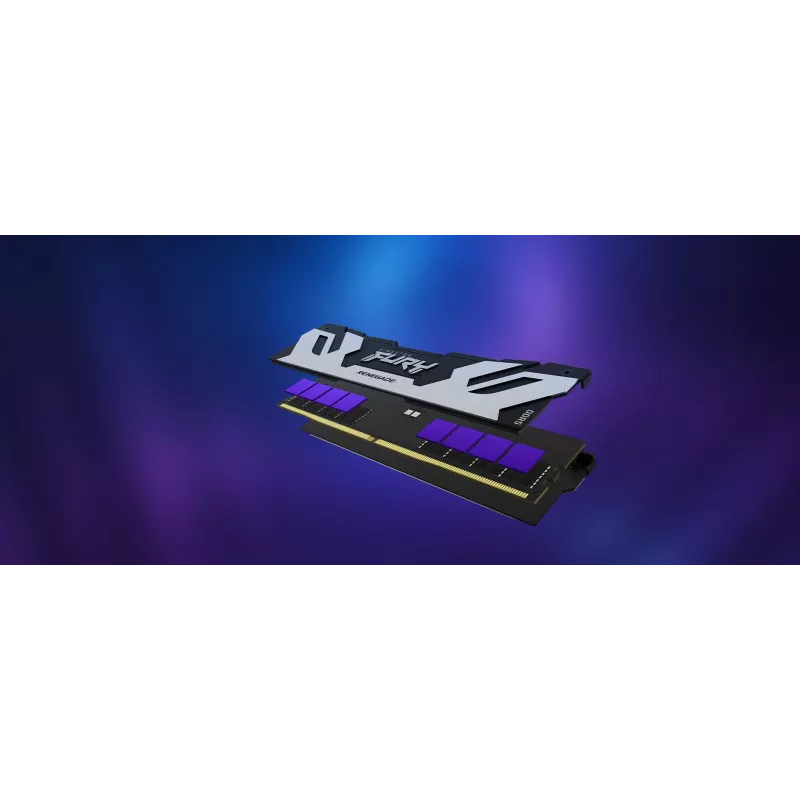 Kingston Technology FURY 48GB 6000MT/s DDR5 CL32 DIMM Renegade Silver XMP