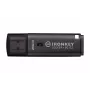 USB-muistitikku KINGSTON IronKey Locker Plus 50 G2 256 GB, USB Type-A, USB 3.2 Gen 1, AES-256, FIPS 197
