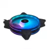 Chieftec Chieftronic Nova -tuuletinsarja 12 cm musta 3 kpl