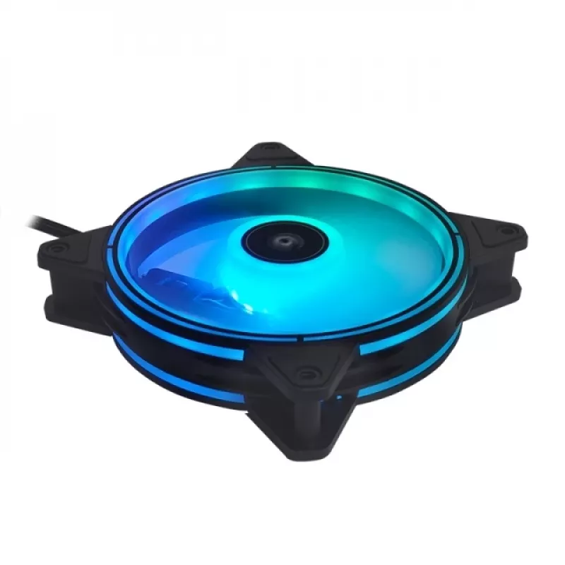 Chieftec Chieftronic Nova -tuuletinsarja 12 cm musta 3 kpl