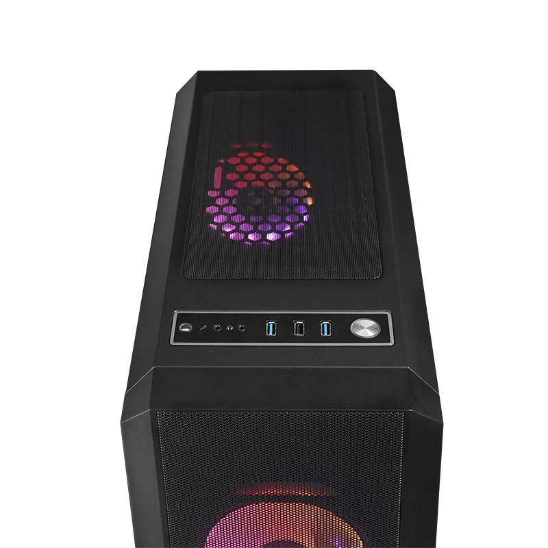Chieftec GL-04B-OP tietokonekotelo Midi Tower musta