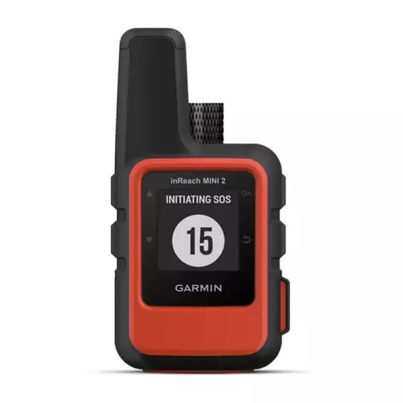 Garmin inReach Mini 2 Personal musta punainen IPX7 336 h akunkesto