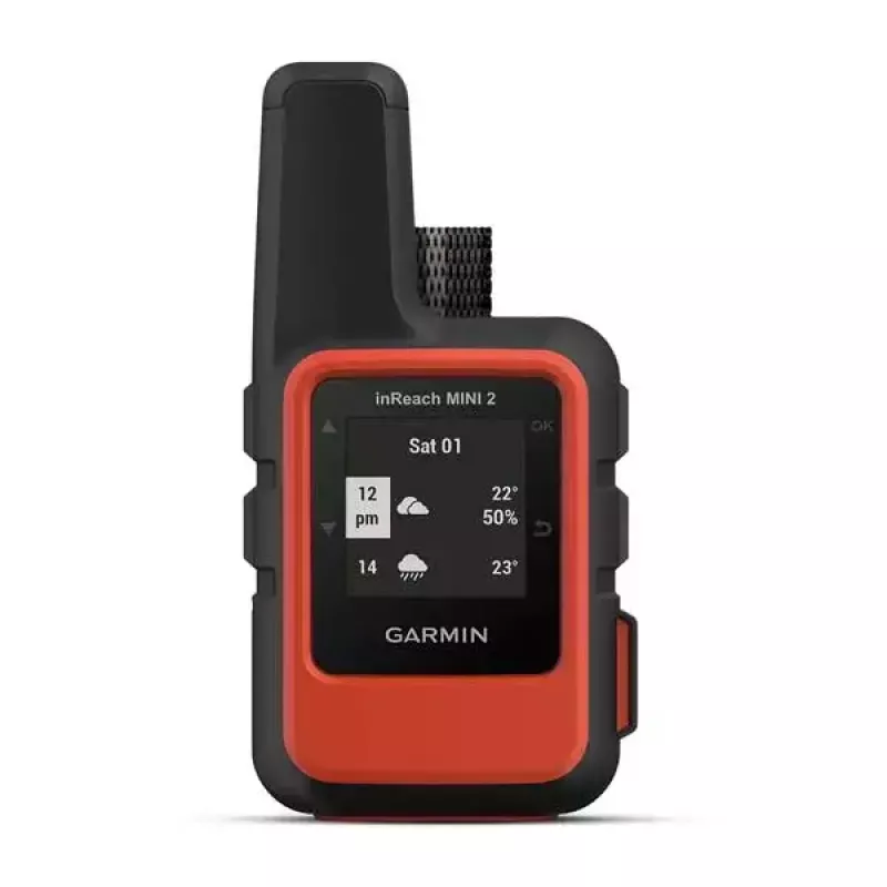 Garmin inReach Mini 2 Personal musta punainen IPX7 336 h akunkesto