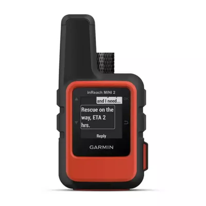 Garmin inReach Mini 2 Personal musta punainen IPX7 336 h akunkesto
