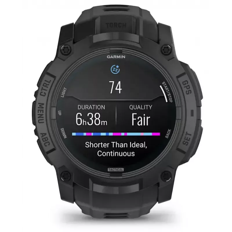 Älykello Garmin Instinct 3 Tactical Edition musta