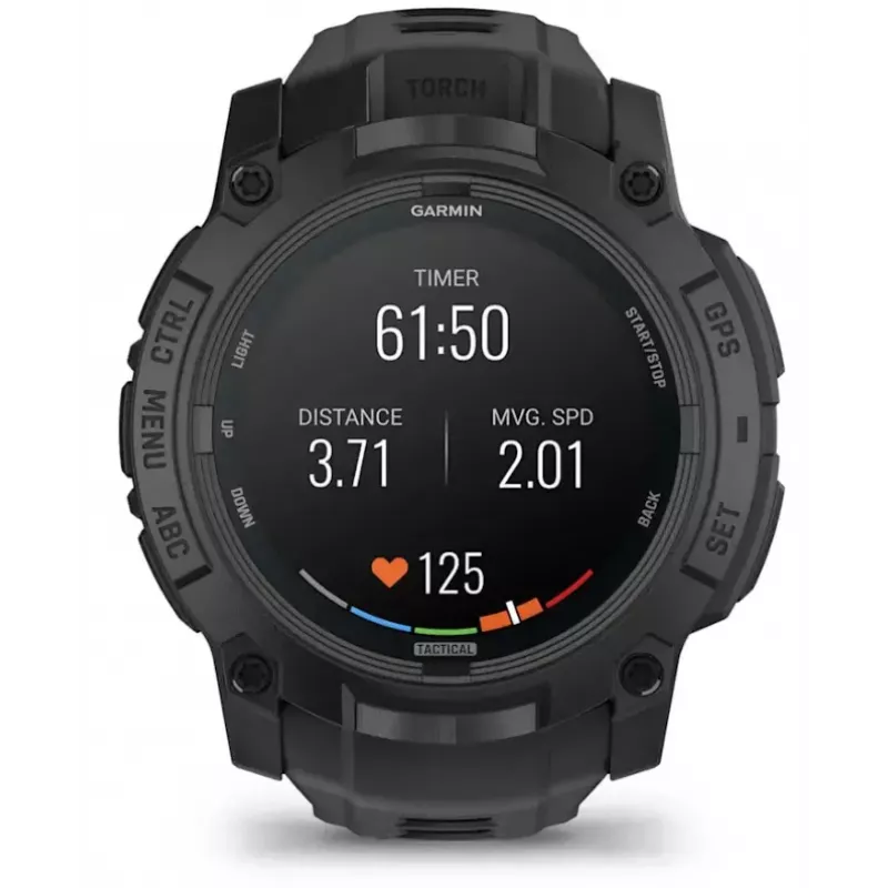 Älykello Garmin Instinct 3 Tactical Edition musta