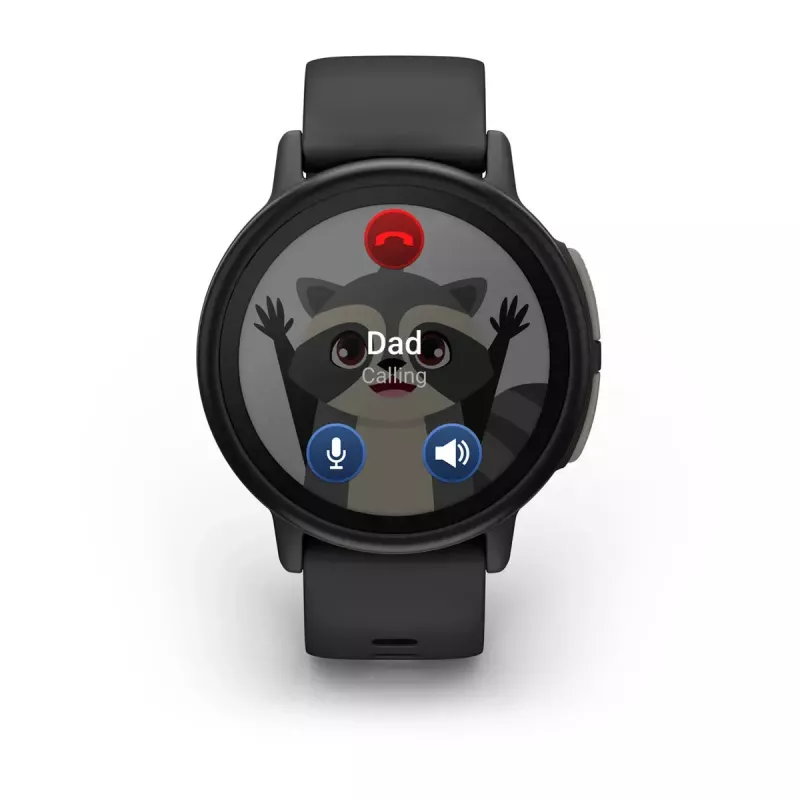 Garmin Bounce 2 lasten älykello, 1,2 tuuman AMOLED, GPS, Wi-Fi, LTE, Slate Grey (010-03399-00)
