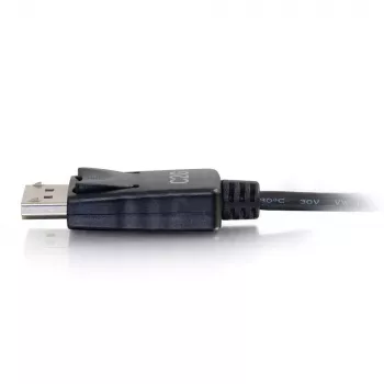 C2G USB-C–DisplayPort-sovitinkaapeli 4K 30 Hz 1,8 m musta