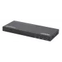 Manhattan 4K 4-porttinen HDMI Multiviewer -kytkin, kytkin neljällä tulolla yhteen näyttöön, 4K@30Hz, useita näyttövaihtoehtoja mukaan lukien kuva kuvassa ja dual-/quad-näyttö, painike- tai kaukosäädin, 3,5 mm- ja Toslink-ääni, musta, 3 vuoden takuu