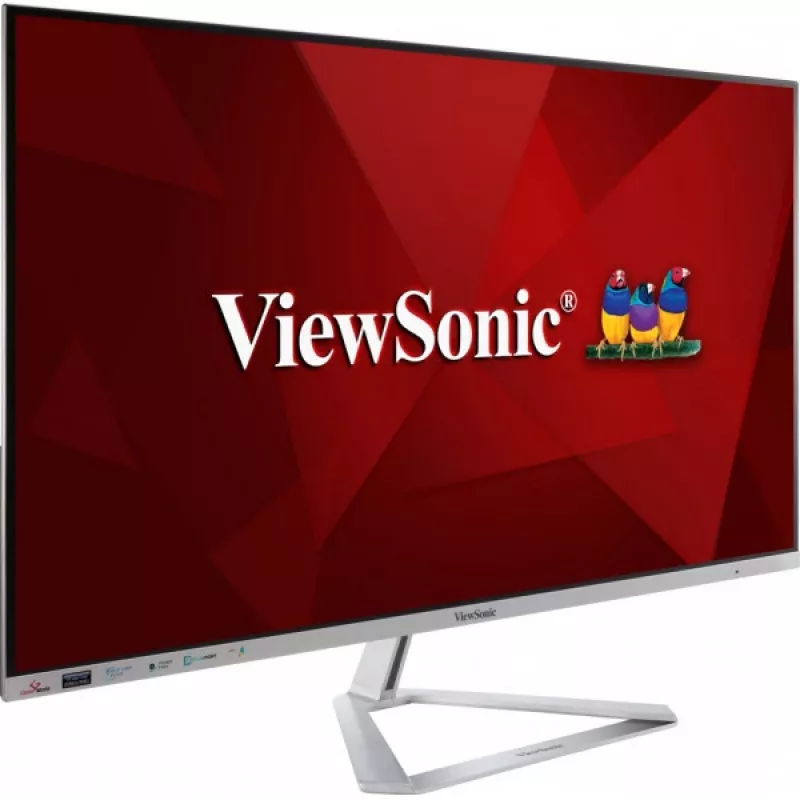 Viewsonic VX Series VX3276-2K-mhd-2 tietokonenäyttö 81,3 cm (32 inch) 2560 x 1440 pikseliä Quad HD LED hopea