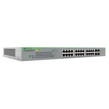 Allied Telesis AT-GS950/28PSV2-50 verkkokytkin hallitsematon Gigabit Ethernet (10/100/1000) Power over Ethernet (PoE) harmaa