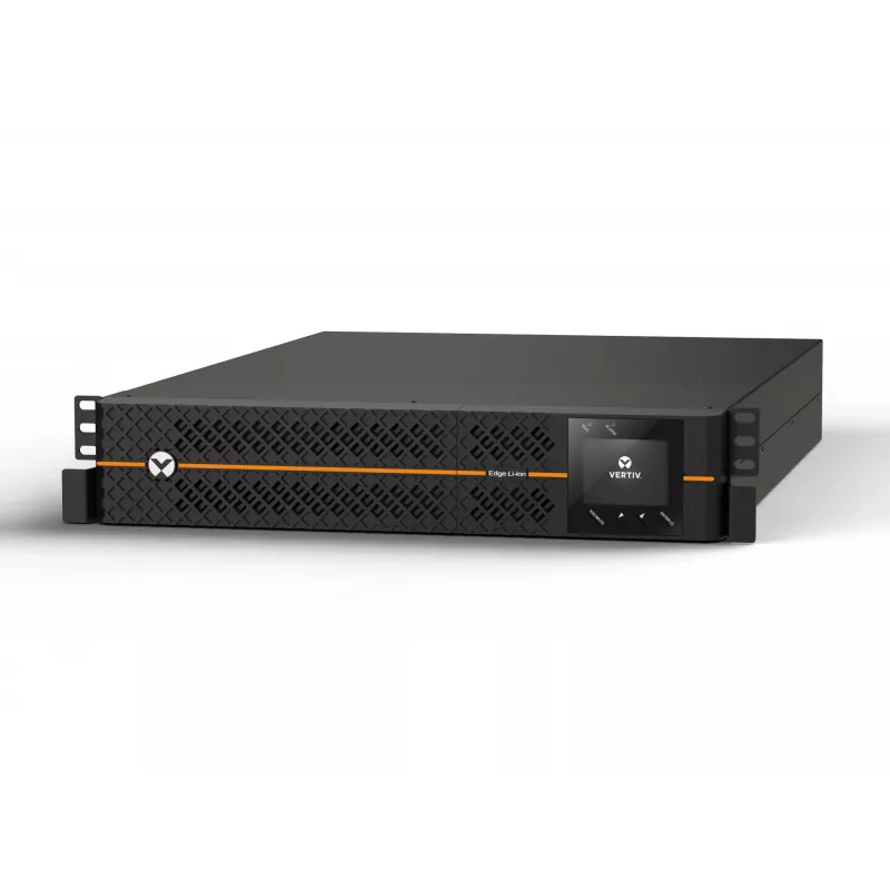 Vertiv EDGELI-1500IRT2U keskeytymätön virransyöttö (UPS) Line-Interactive 1,5 kVA 1350 W 6 AC-lähtöä