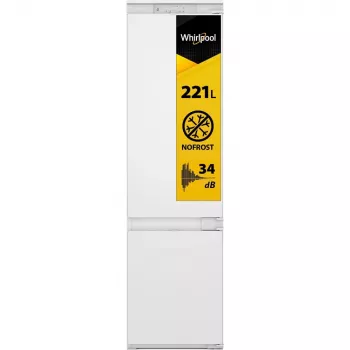 Whirlpool WHC20D023B1 SF -kalusteisiin sijoitettava jääkaappi 300 L valkoinen