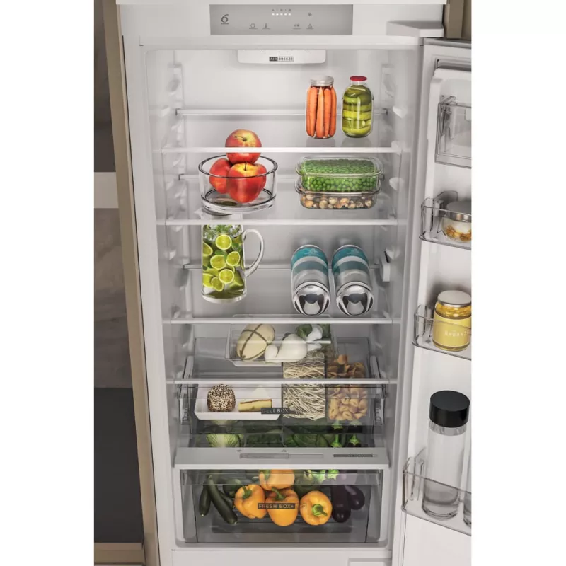 Whirlpool WHC20D023B1 SF -kalusteisiin sijoitettava jääkaappi 300 L valkoinen