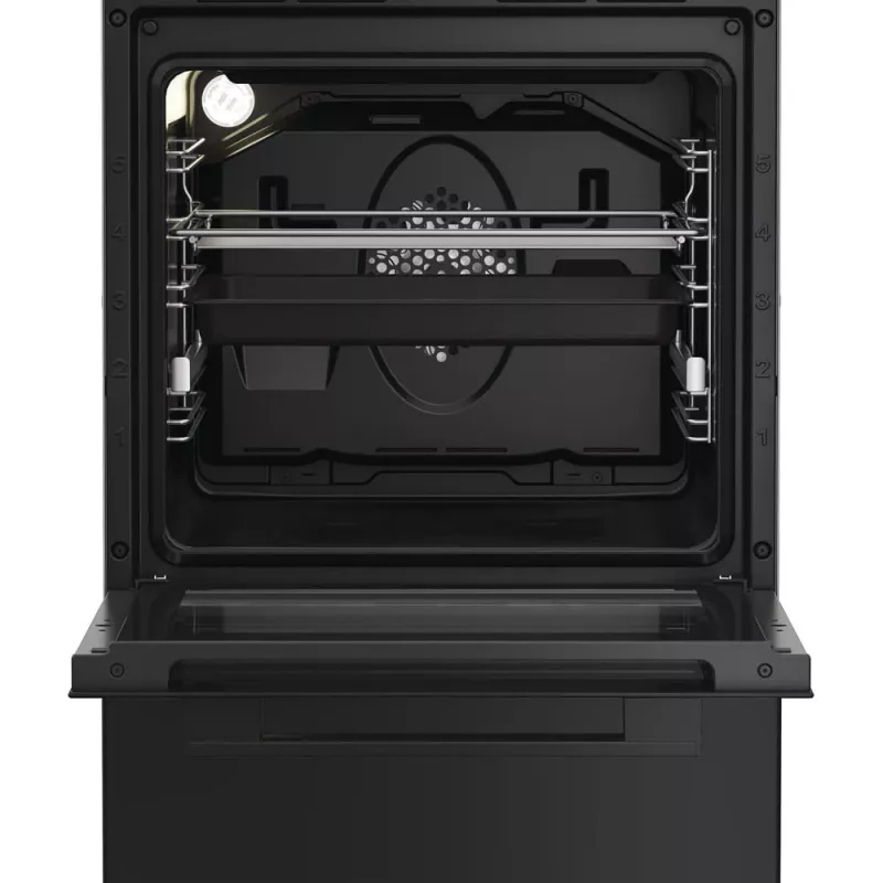 Whirlpool W5G8LMSWTB -vapaasti seisova liesi sähkö-kaasu musta