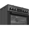Whirlpool 859991716090 -liesi vapaasti seisova liesi sähkö-kaasu musta