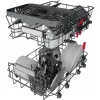 Whirlpool WSFO 3T223 PC X vapaasti sijoitettava 10 astiastoa