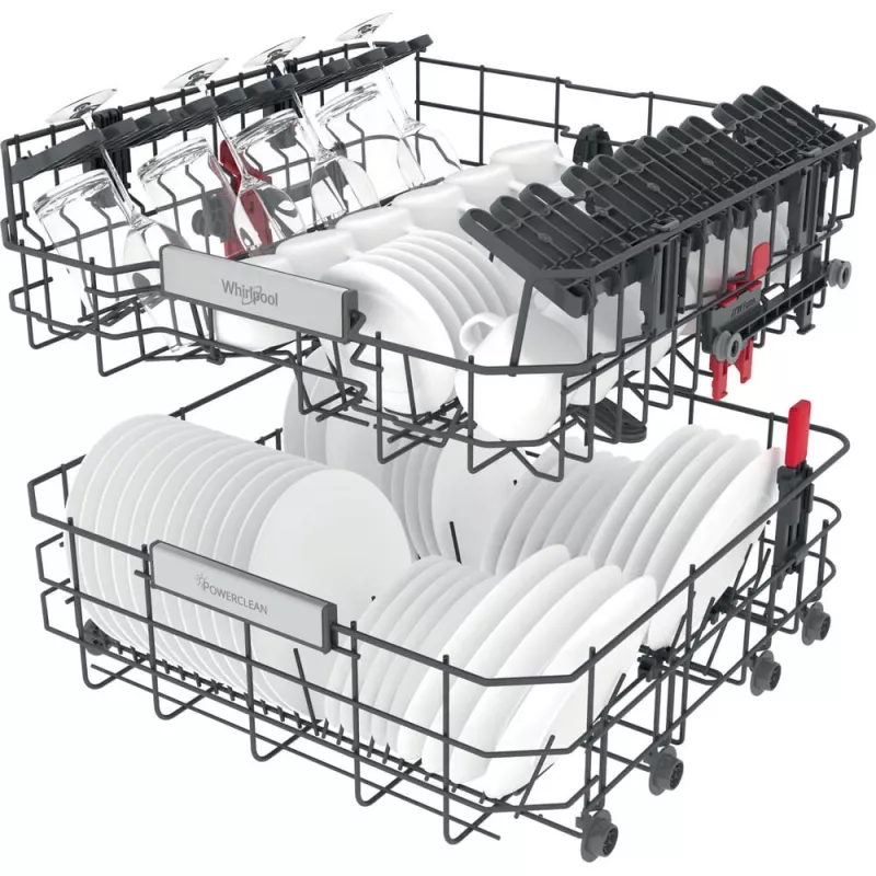 Whirlpool WIO 3O26 PL täysintegroitu 14 astiastoa