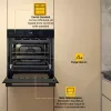 Whirlpool OMSK58RU1SB 71 L musta