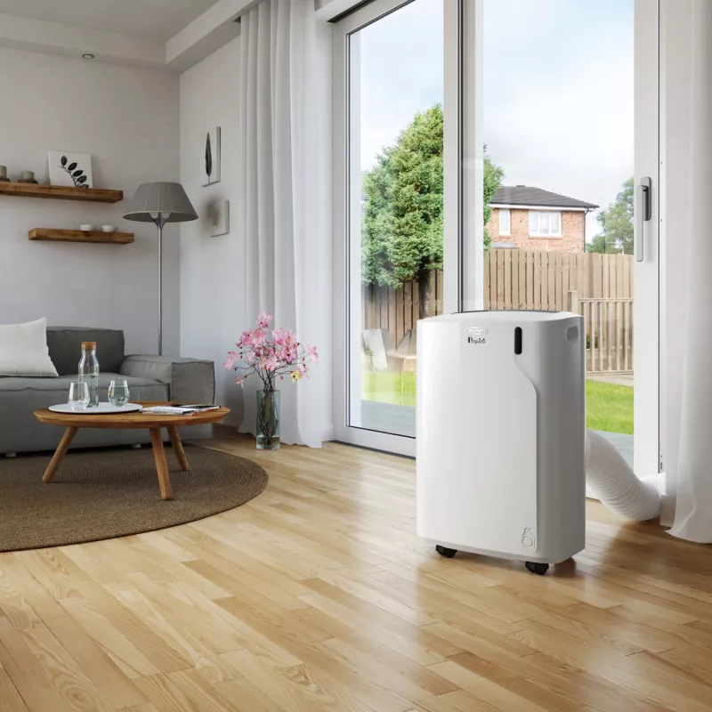 De’Longhi PAC EM82 kannettava ilmastointilaite 63 dB 1000 W valkoinen