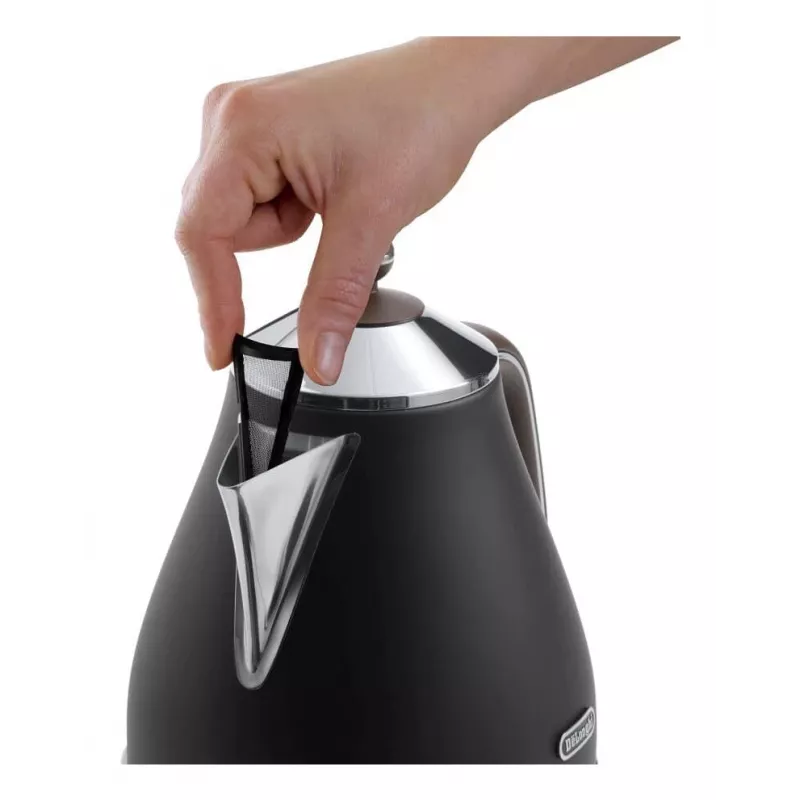 De’Longhi KBOV 2001.BK vedenkeitin 1,7 l 2000 W musta, ruskea