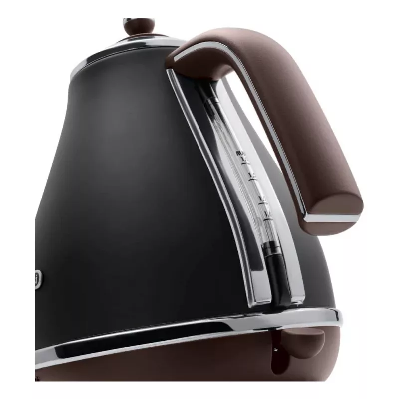 De’Longhi KBOV 2001.BK vedenkeitin 1,7 l 2000 W musta, ruskea